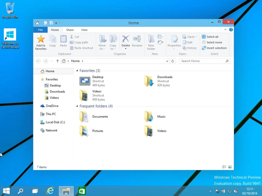 Windows 10 — skärmbild 3